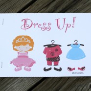 Dress Up! An Early Reader Book for Girls