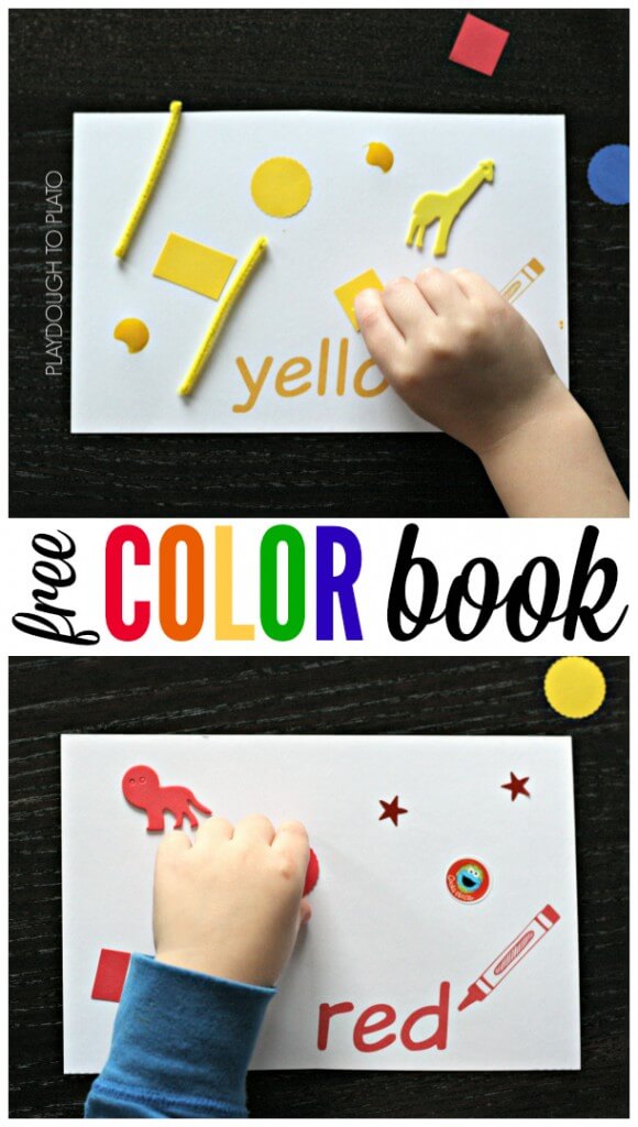 Color Book from Playdough to Playto 