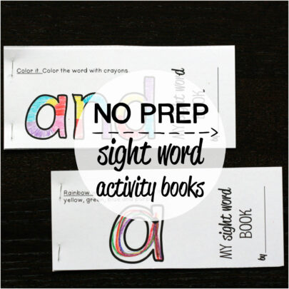 â€“ for  Sight NO Activity Home Kindergarten #1 preschool / books / sight Word 40 PREP Set word Books