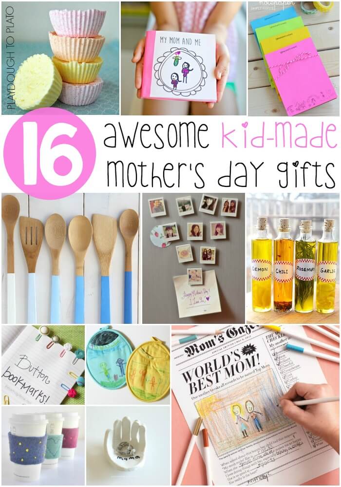 Awesome Kid-Made Mother's Day Gifts