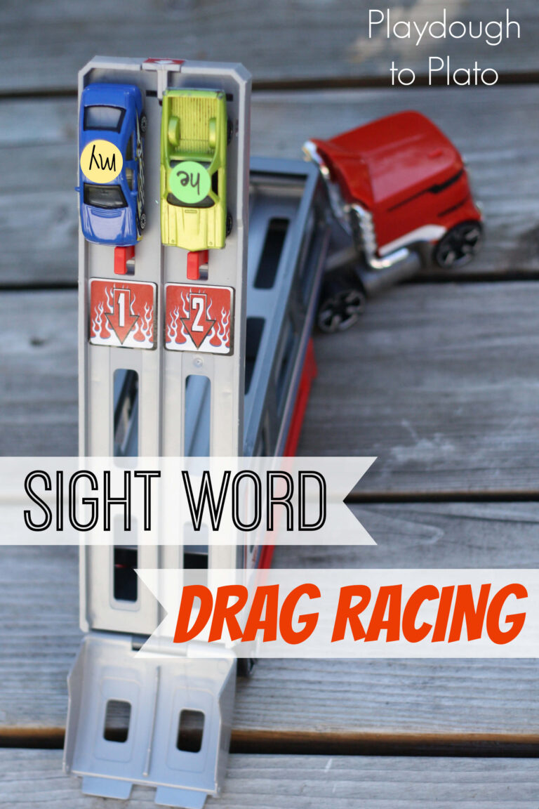 Sight Word Drag Racing
