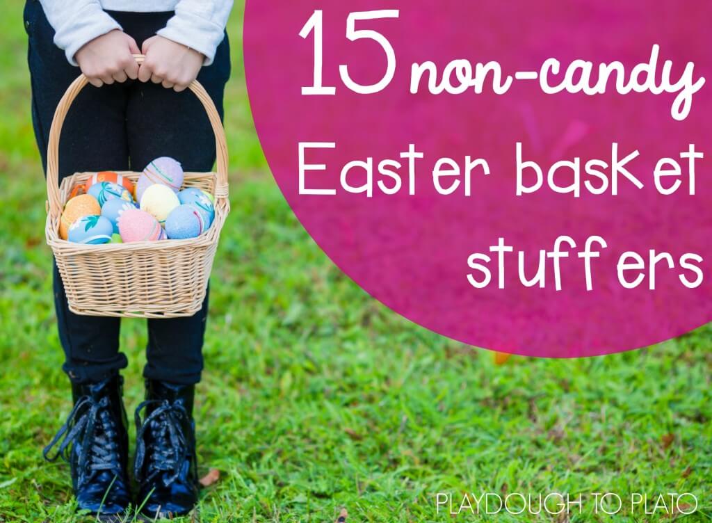 I love these non-candy Easter basket stuffers. Tons of creative ideas in the bunch!