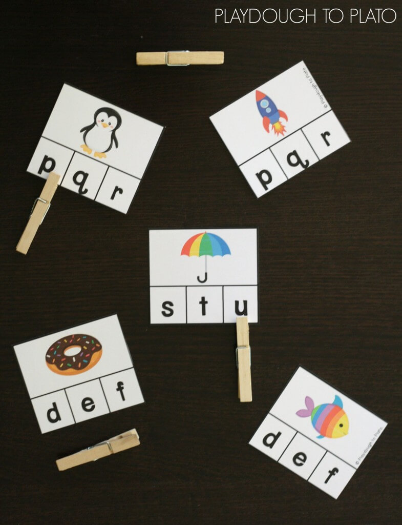 These beginning sound clip cards are awesome. Such a fun way to practice letter sounds!