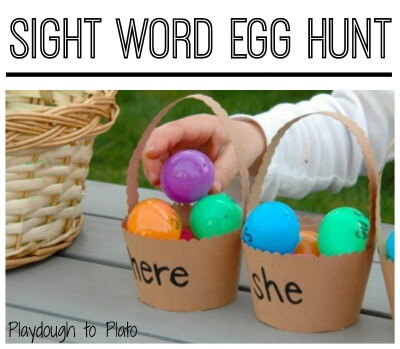 Sight Word Egg Hunt