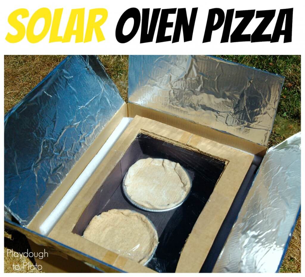 Kids Science Solar Oven Pizza