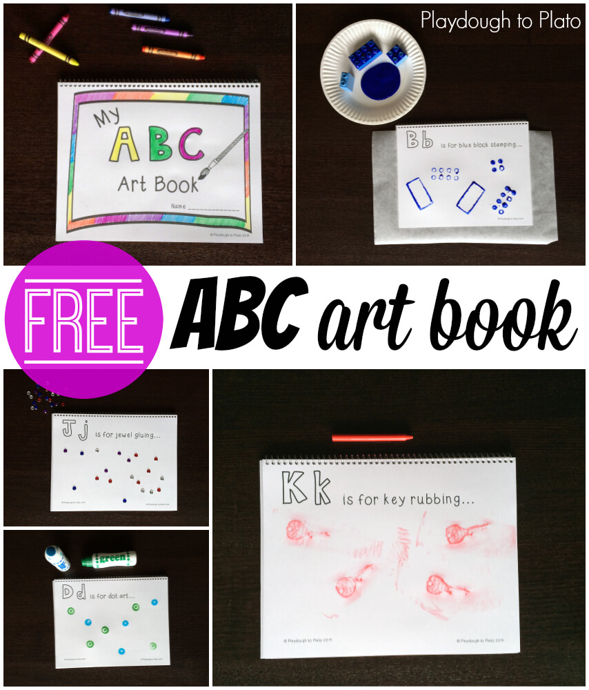 FREE ABC ART BOOK