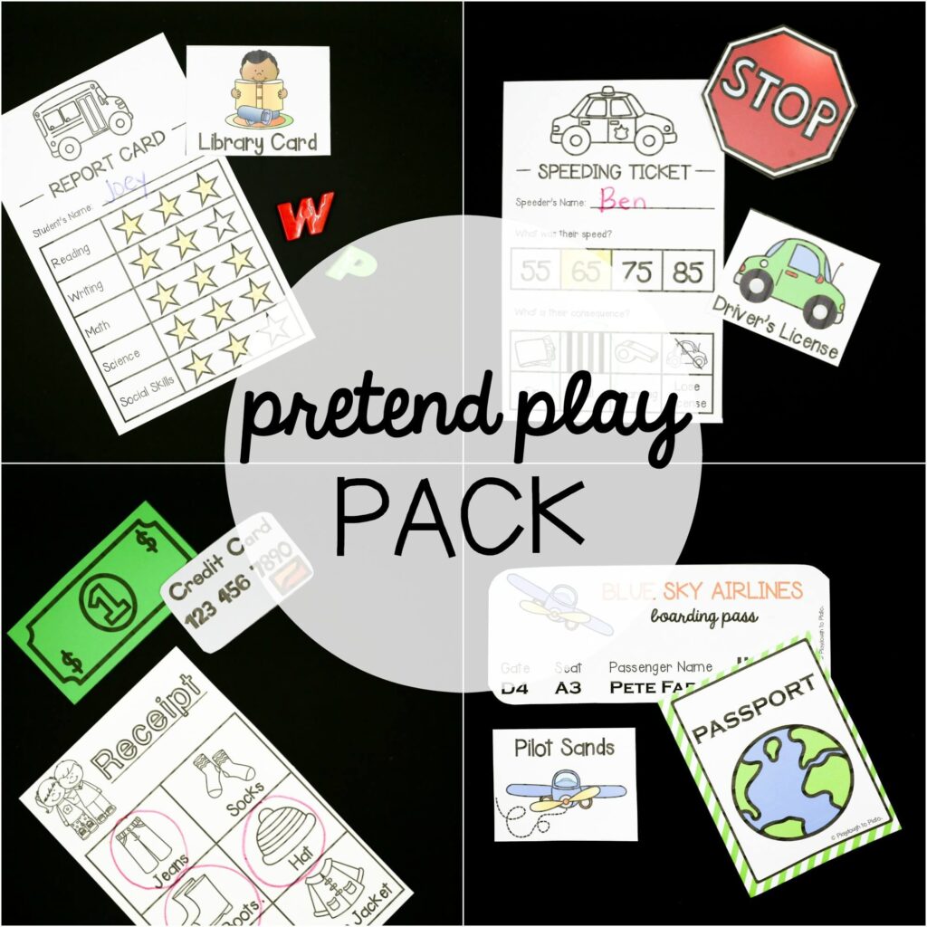 Pretend Play Activity Pack