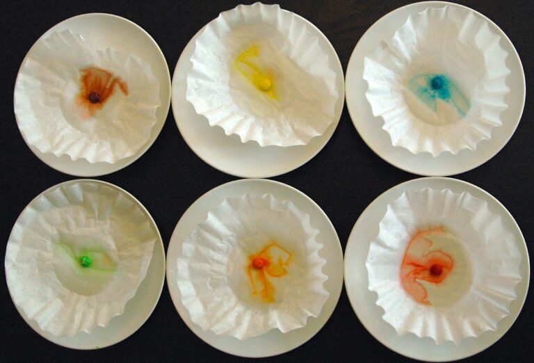 Candy Chromatography - Playdough To Plato