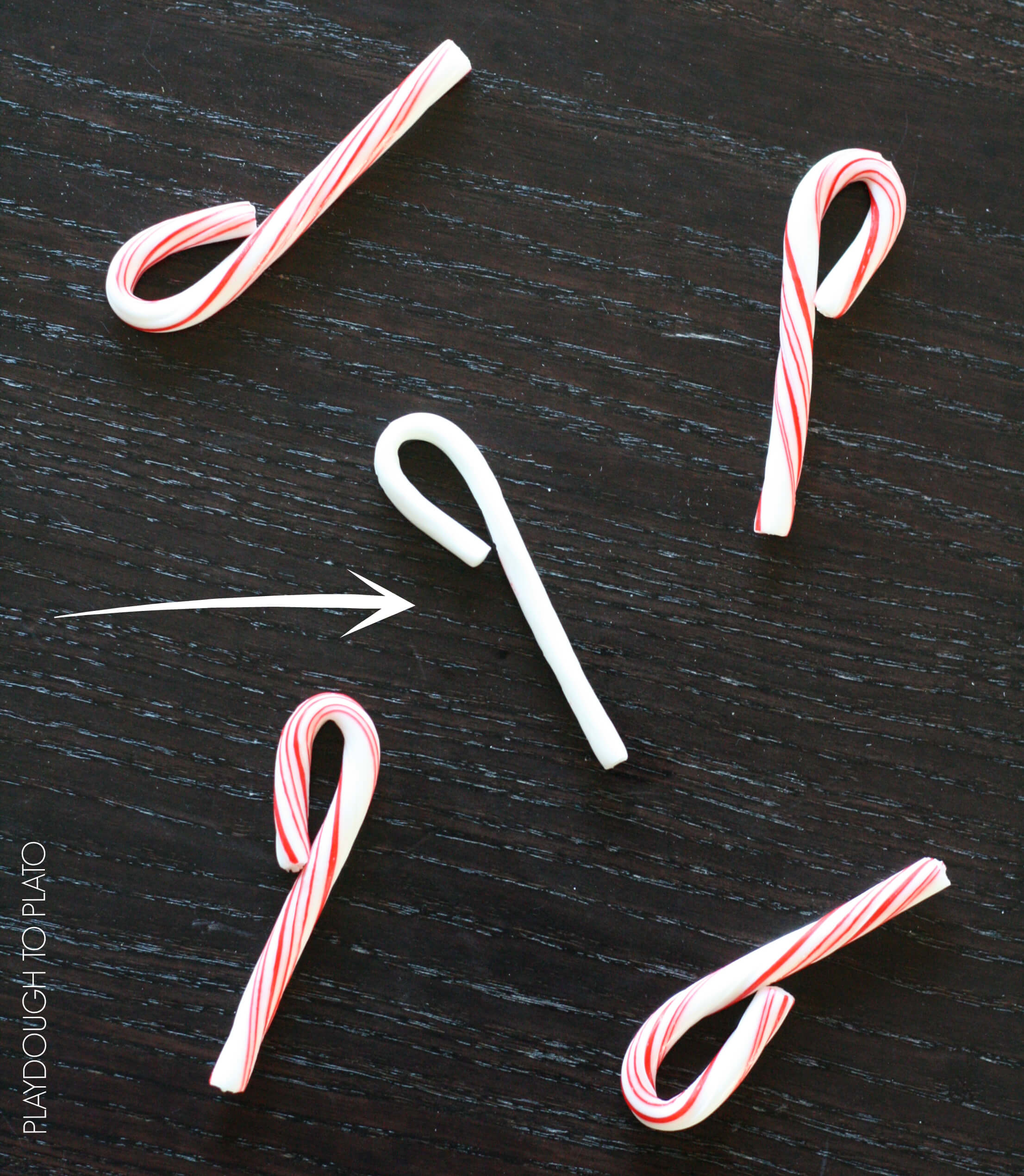 Super fun kids science experiment. Make candy cane stripes disappear. 
