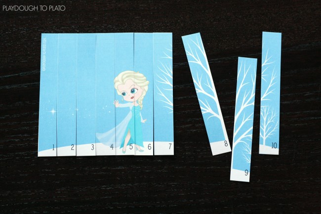 Frozen Puzzles - Playdough To Plato