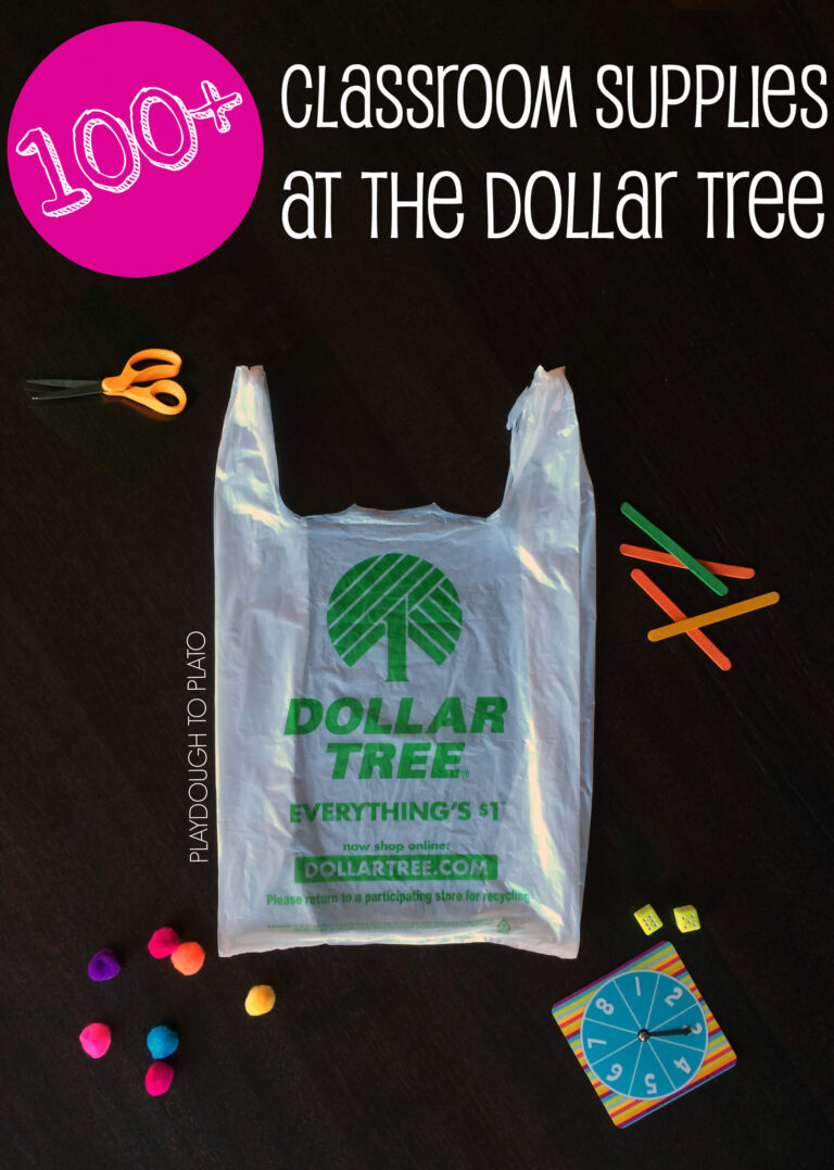 100+ Classroom Supplies at the Dollar Tree