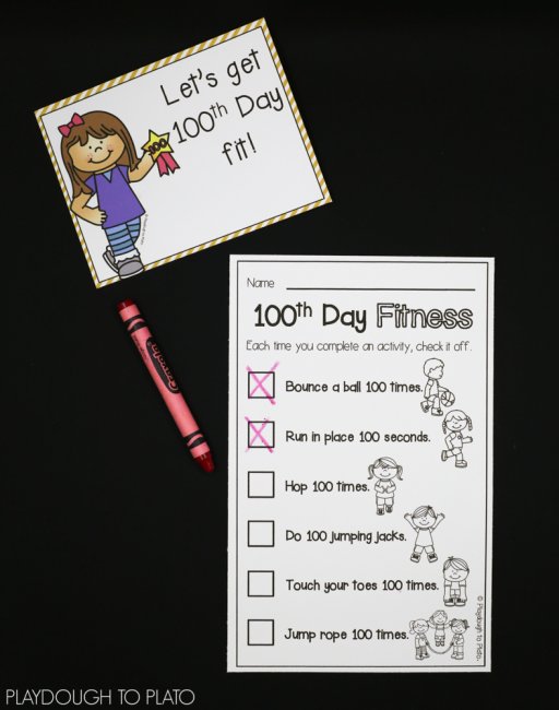 100th Day of School Activity Pack - Playdough To Plato