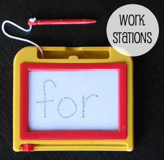 Dollar Tree Station Supplies