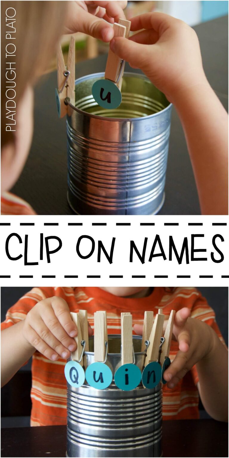 Clip-On Paint Chip Names