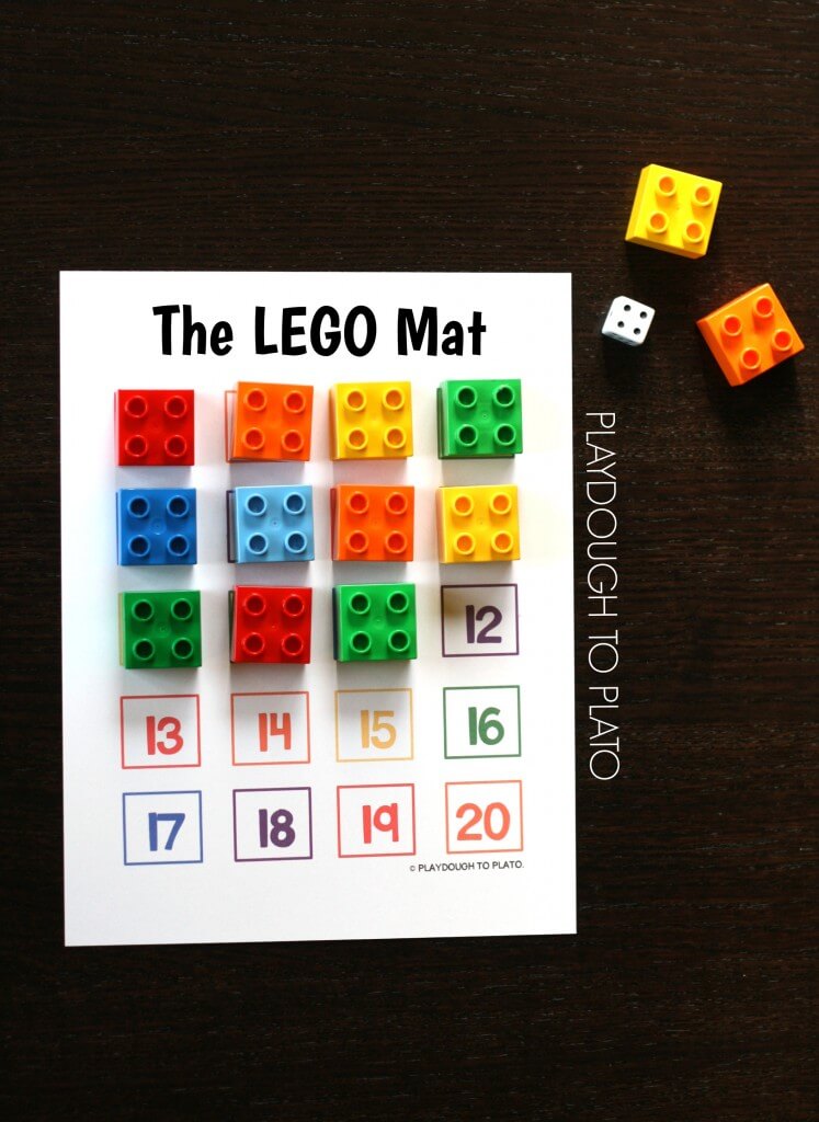 Free LEGO Mat and lots of ways to use it
