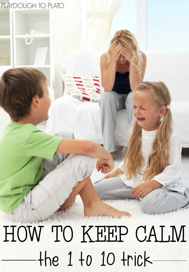 How to Keep Calm: The 1 to 10 Parenting Trick