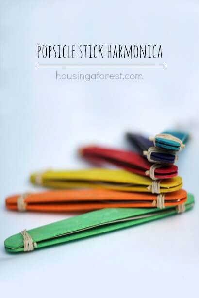 Popsicle-stick-Harmonica