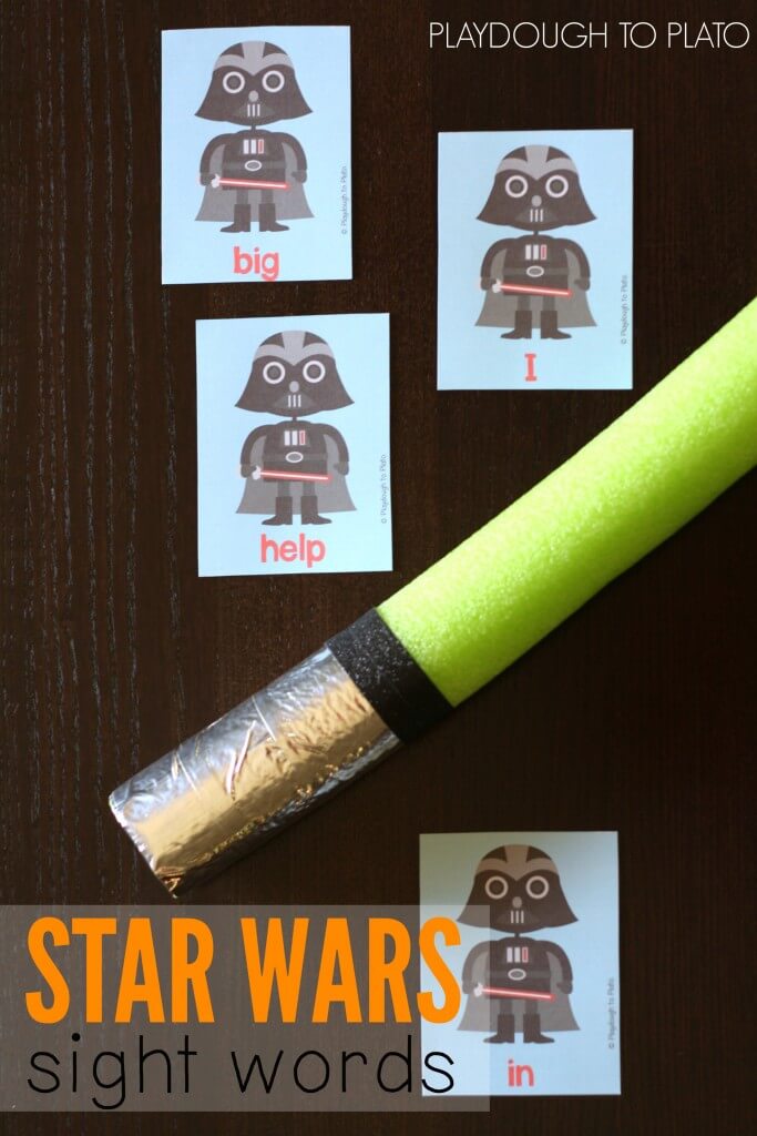 Star Wars Sight Word Game