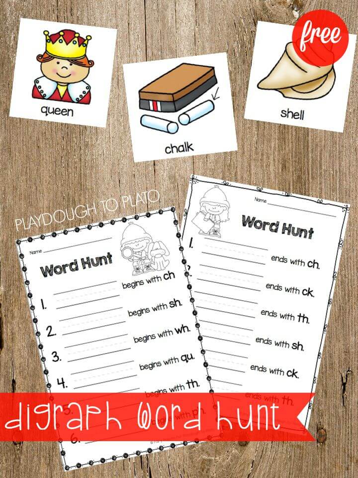 Free Digraph Sort And Find Playdough To Plato