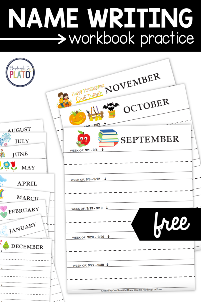 Name Writing Workbook