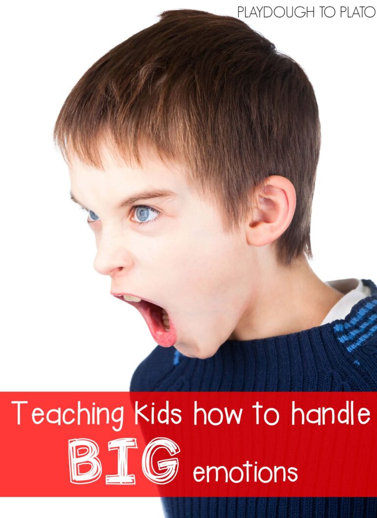 Teaching Kids How to Handle BIG Emotions