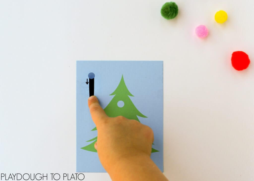 Christmas Tree Counting Cards