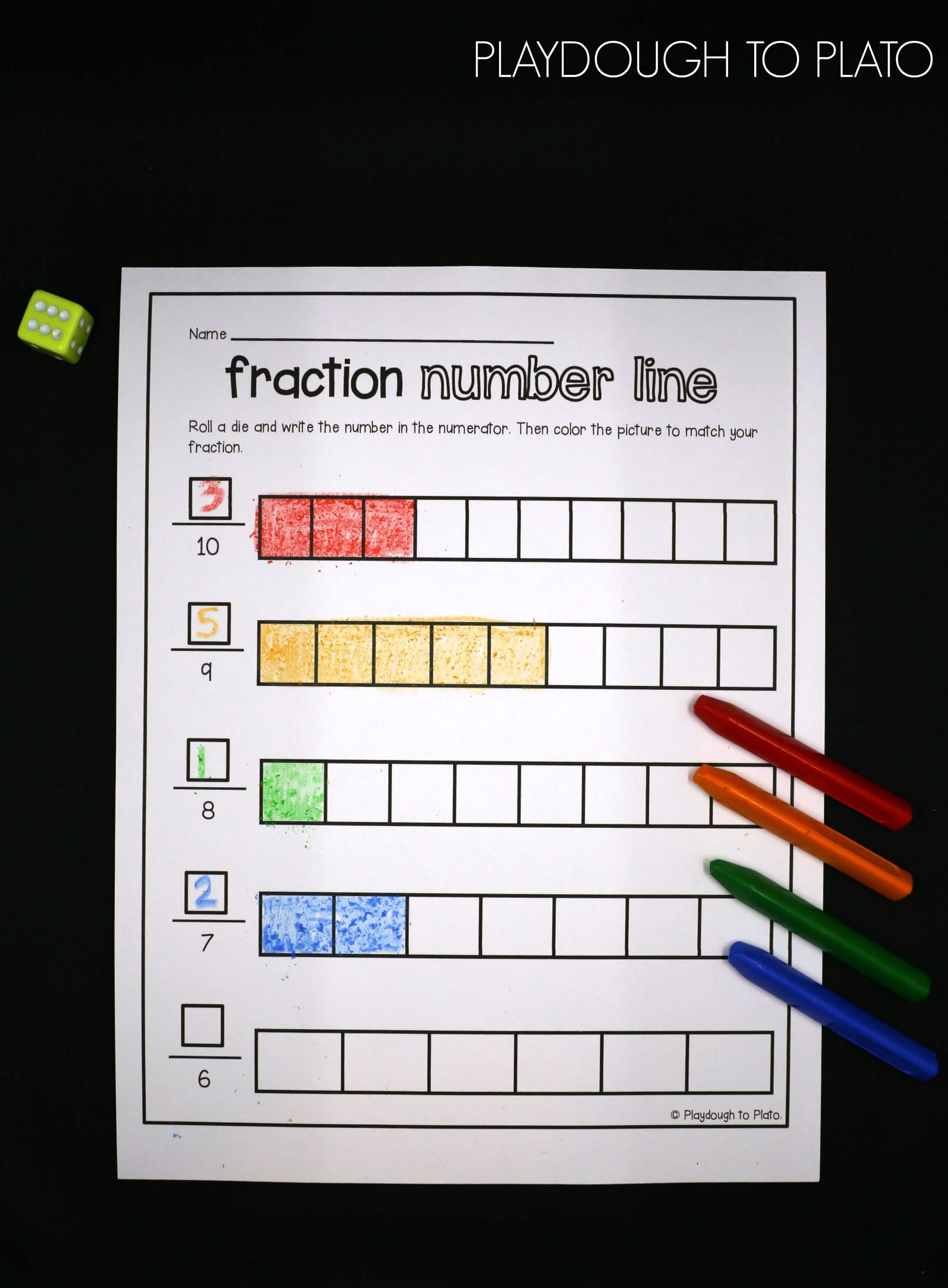 fractions and activity