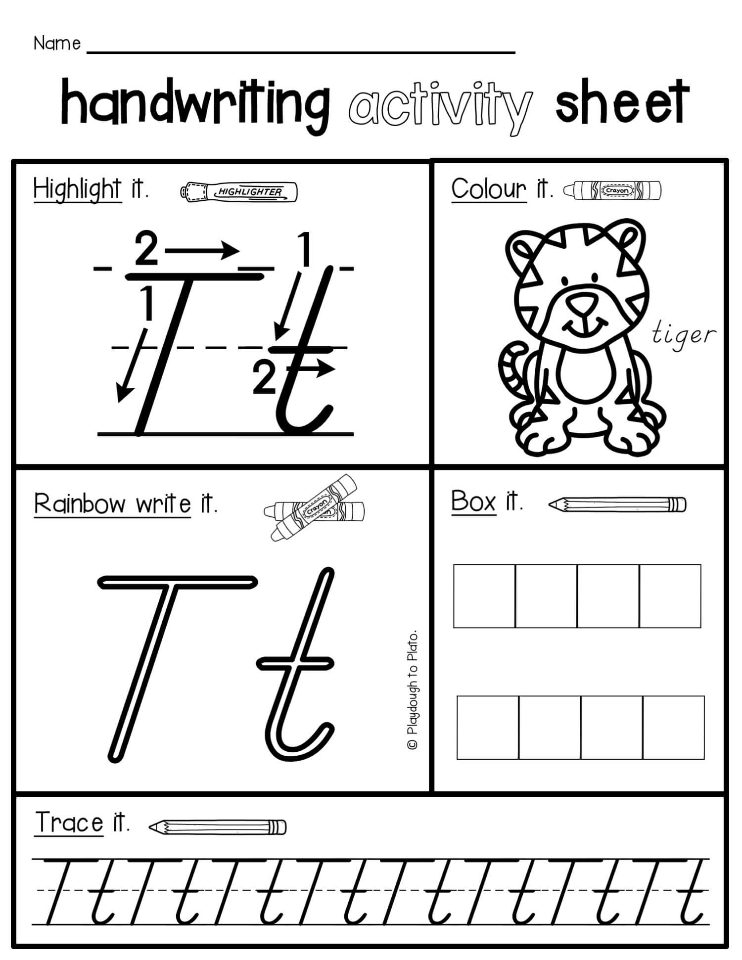 formation handwriting letter d'nealian To Plato Playdough Pack Handwriting Activity formation handwriting letter d'nealian To Plato Playdough Pack Handwriting Activity