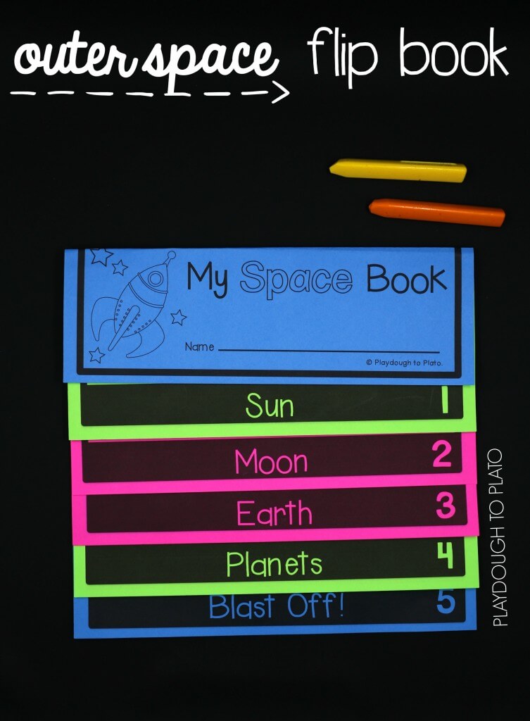Learn about the sun, moon, earth and other planets with a fun outer space flip book!
