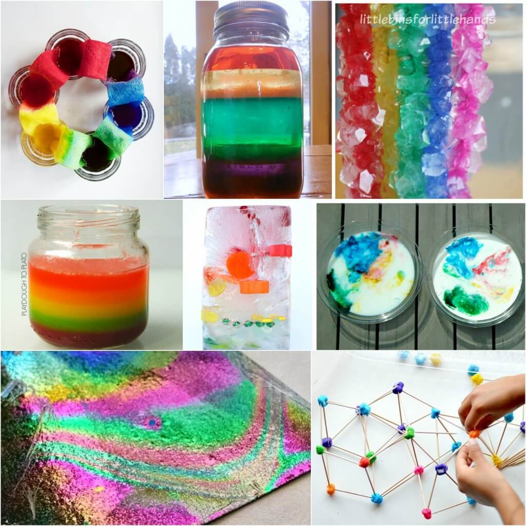 Rainbow Science Projects for Kids