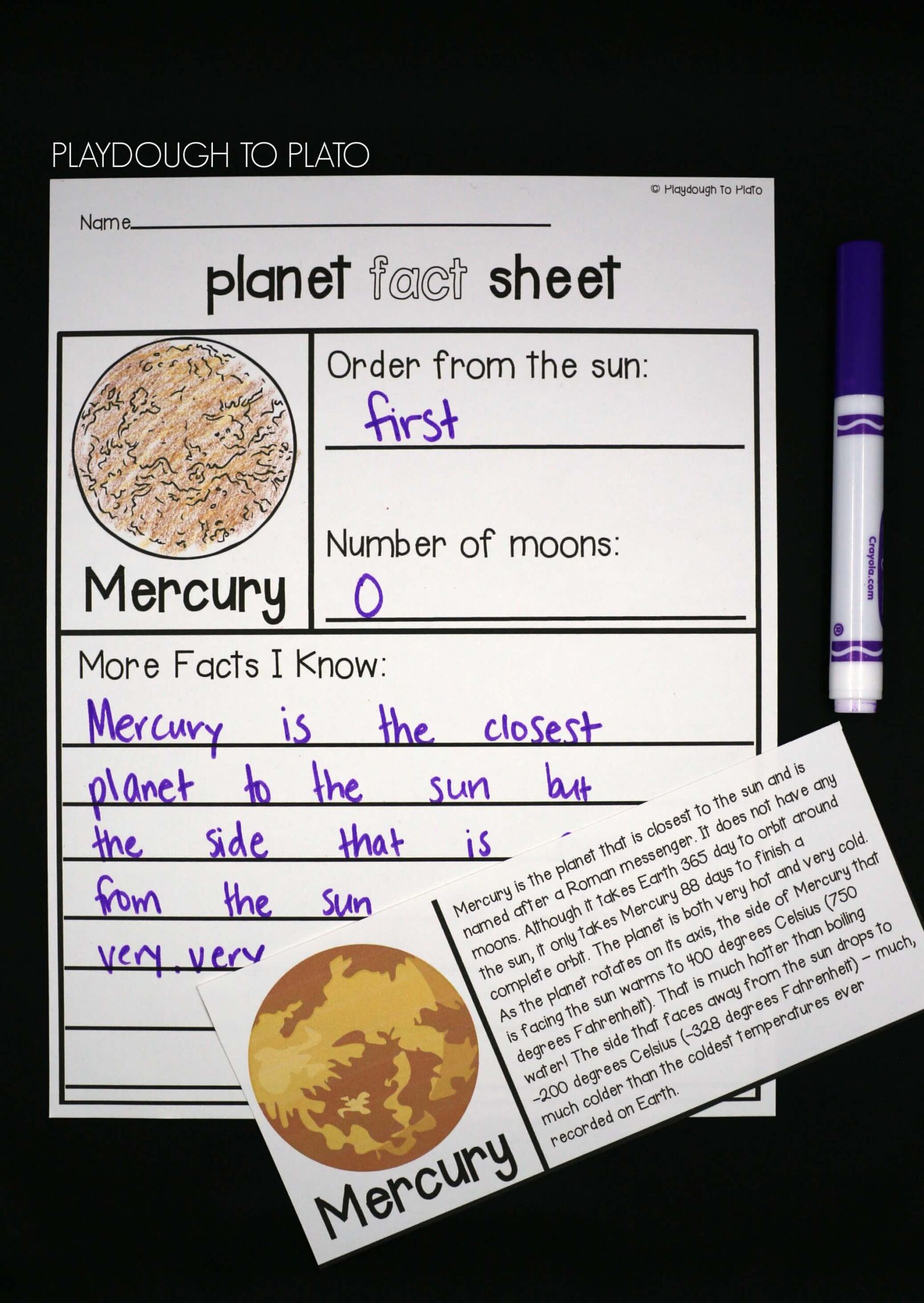 Outer Space Activity Pack - Image 7