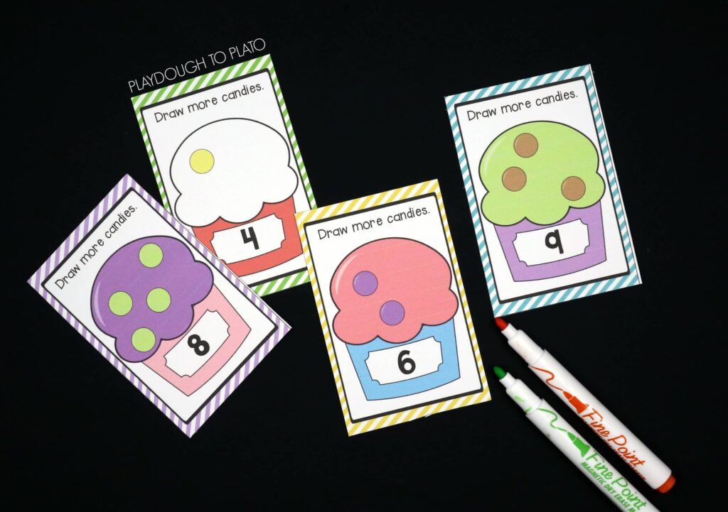 Love these draw and wipe cards!