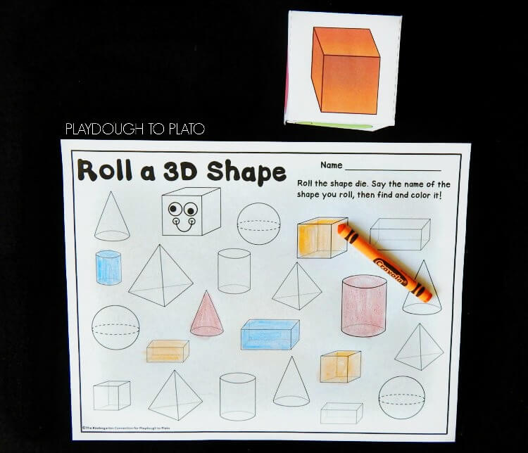 roll a 3d shape 1