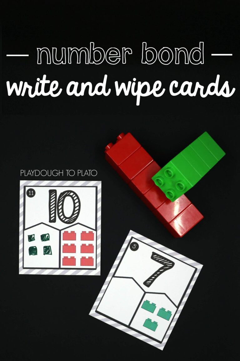Write and Wipe Number Bonds