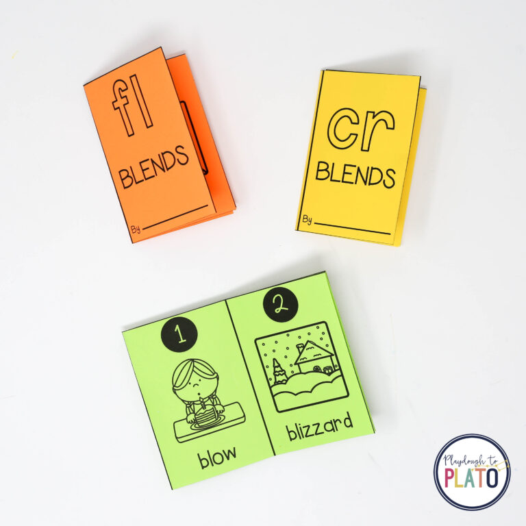 Beginning Blend Centers - Playdough To Plato