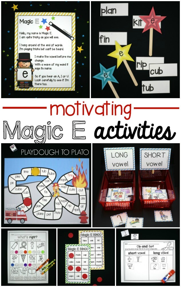 Motivating Magic E Activities