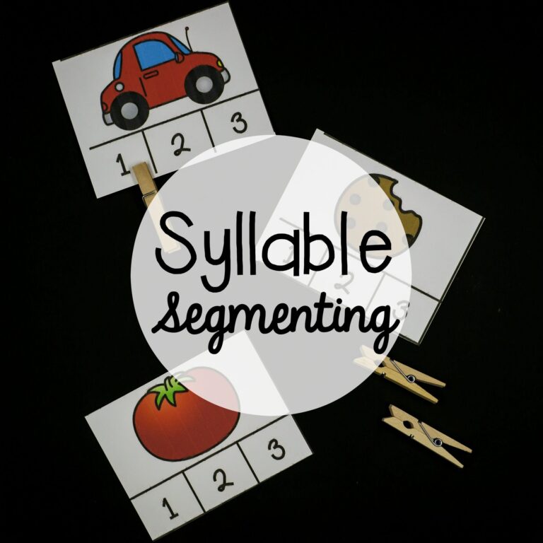 Syllable Segmenting Centers