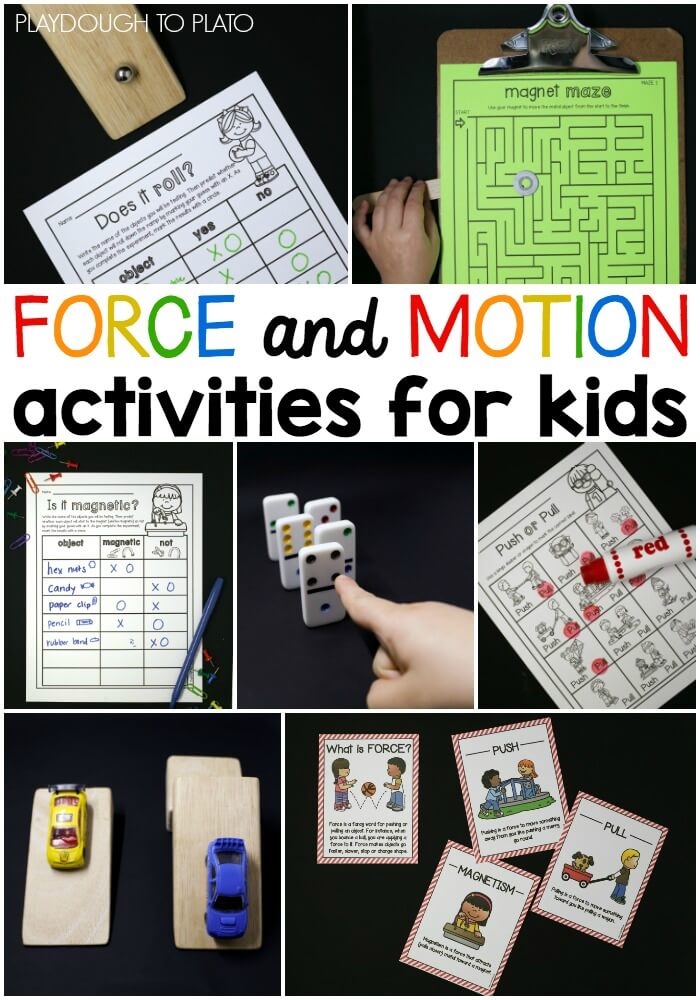 Force and Motion Activity Pack