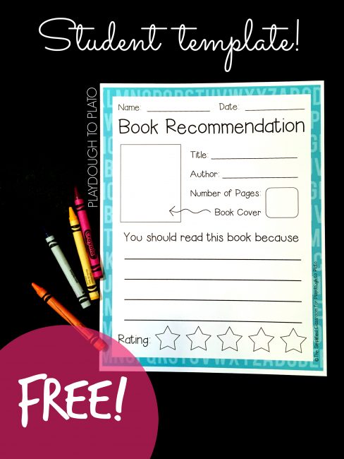 Student Book Recommendations - Playdough To Plato
