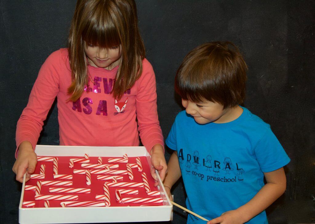 Candy Cane Marble Maze
