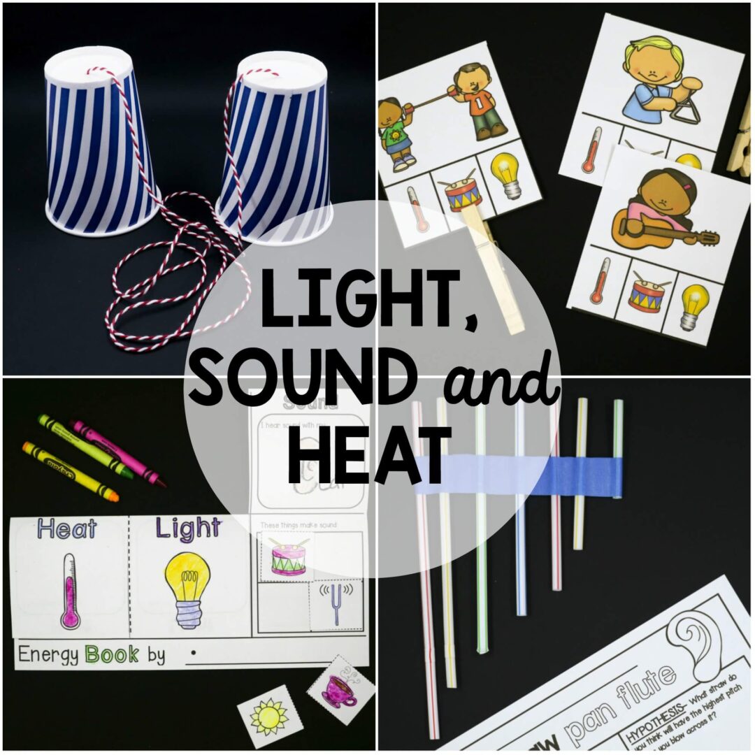 Light, Sound and Heat - Playdough To Plato