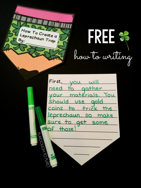 Create a Leprechaun Trap Writing Activity