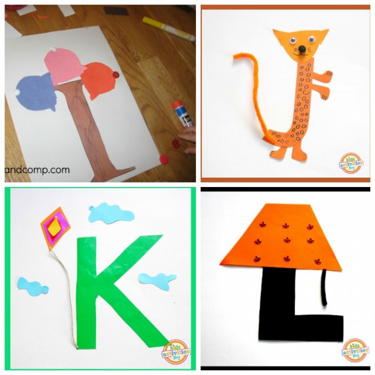 26 Letter of the Week Crafts that Build Phonics Skills - Playdough To Plato