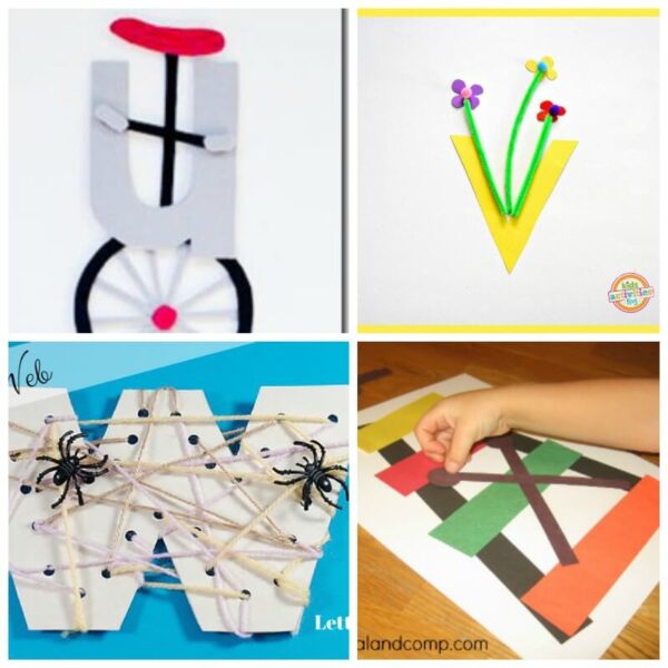 26 Letter of the Week Crafts that Build Phonics Skills - Playdough To Plato