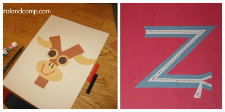 26 Letter of the Week Crafts that Build Phonics Skills - Playdough To Plato