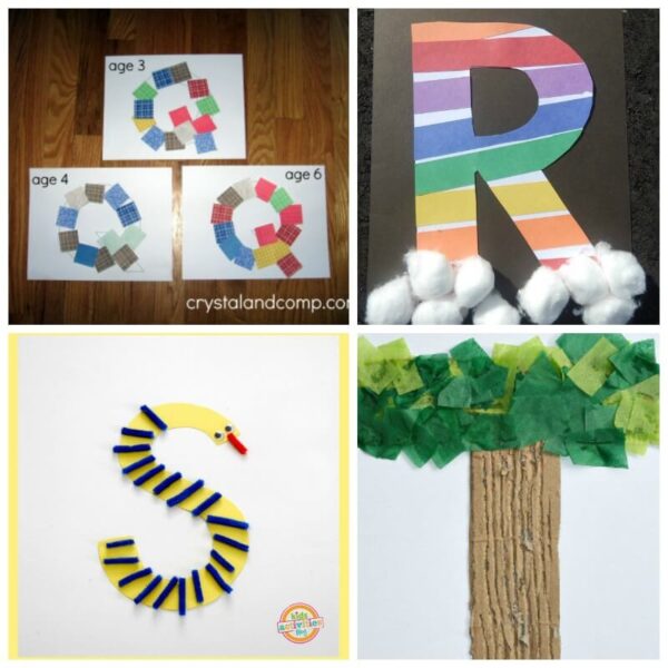 26 Letter of the Week Crafts that Build Phonics Skills - Playdough To Plato