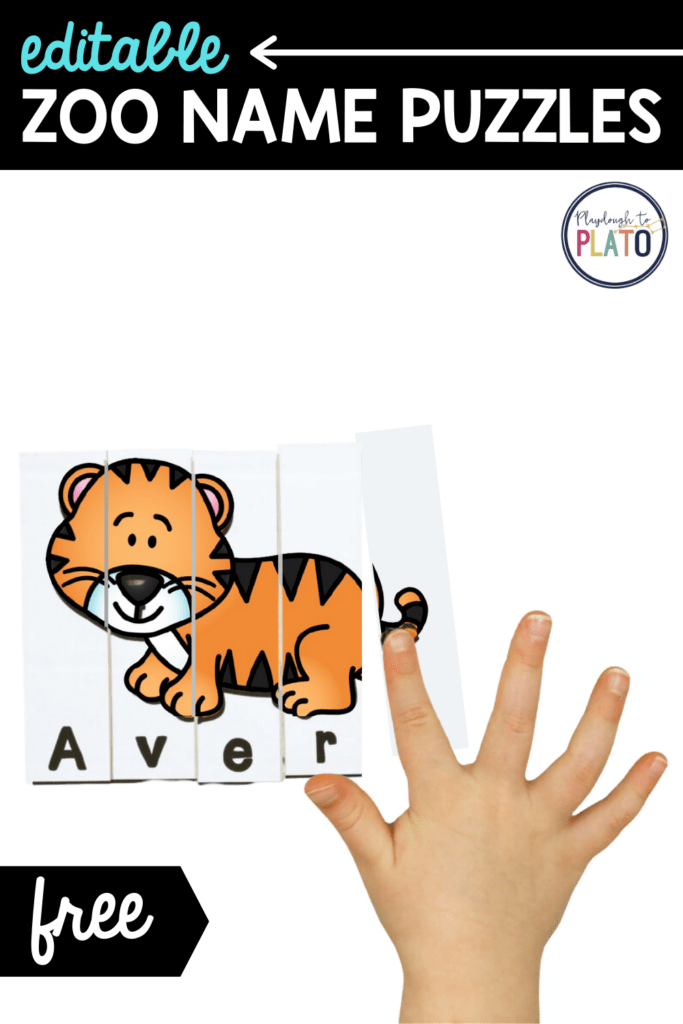 Zoo Name Puzzles