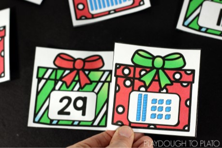 Christmas Place Value Puzzles