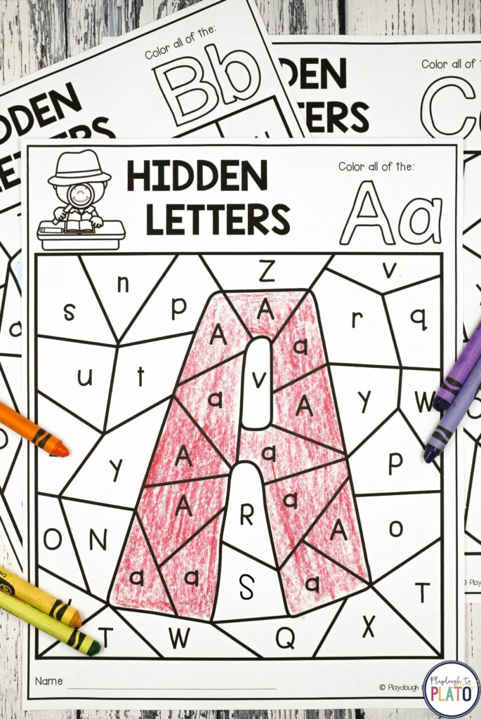 Hidden Alphabet Letters