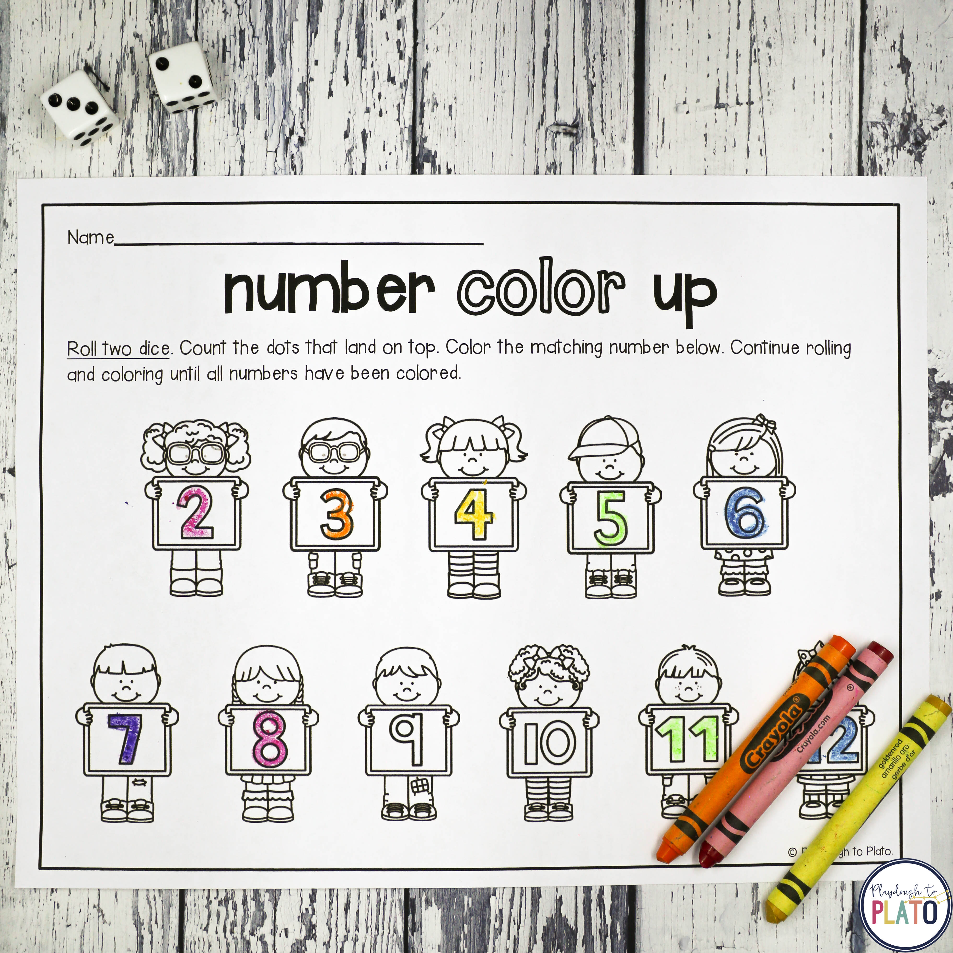25 Pre K Math Centers Playdough To Plato